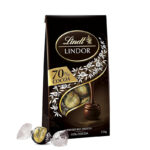 Lindt Lindor 70 Percent Cocoa Chocolate Sharing Bag 123 g - Image 2