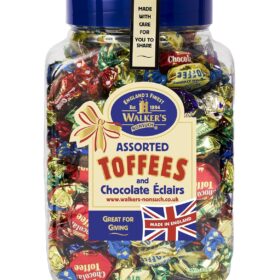 Nonsuch Toffees & Chocolate Éclairs | Assorted British Sweets | 1.25kg