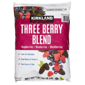 Kirkland Signature Three Berry Blend, 4 lbs