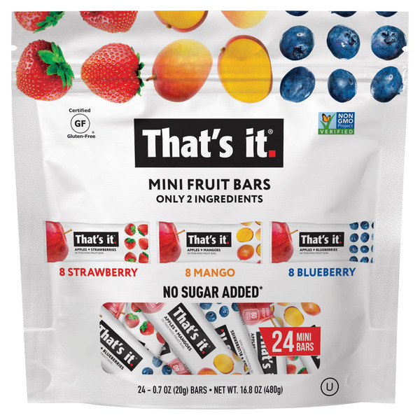 large_a1af39ed-e11a-41e0-b580-03041e2275e1 That's it Mini Fruit Bars, 24-count - Image 1