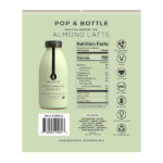 Pop & Bottle Matcha Green Tea Almond Milk Latte, 11 oz, 6-count - Image 2