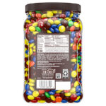 M&M's Milk Chocolate Candy, 62 oz Jar - Image 2