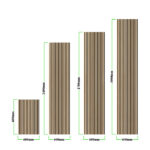 Wholesale Custom Modern Interior Decoration Soundproof MDF Felt Sound Absorbing Wood Panel Wall Panel for Hotel NRC 90% - Image 4