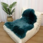Genuine Sheepskin Rug New Zealand Fluffy Lambskin Rug, Natural Luxury Sheepskin Throw for Bedroom Living Room Children's Room - Premium Area Rug Chair Cover - Image 4
