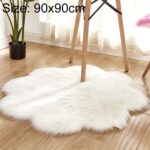 90cm Imitation Wool Carpet – Light Blue, Multi-Purpose Mat
