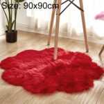 90cm Imitation Wool Carpet – Light Blue, Multi-Purpose Mat - Image 4