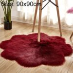 90cm Imitation Wool Carpet – Light Blue, Multi-Purpose Mat - Image 5