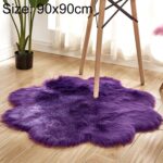 90cm Imitation Wool Carpet – Light Blue, Multi-Purpose Mat - Image 6