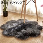 90cm Imitation Wool Carpet – Light Blue, Multi-Purpose Mat - Image 10