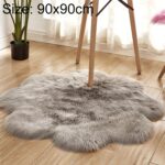 90cm Imitation Wool Carpet – Light Blue, Multi-Purpose Mat - Image 14