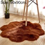 90cm Imitation Wool Carpet – Light Blue, Multi-Purpose Mat - Image 16