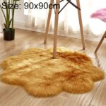 90cm Imitation Wool Carpet – Light Blue, Multi-Purpose Mat - Image 17