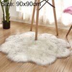90cm Imitation Wool Carpet – Light Blue, Multi-Purpose Mat - Image 2
